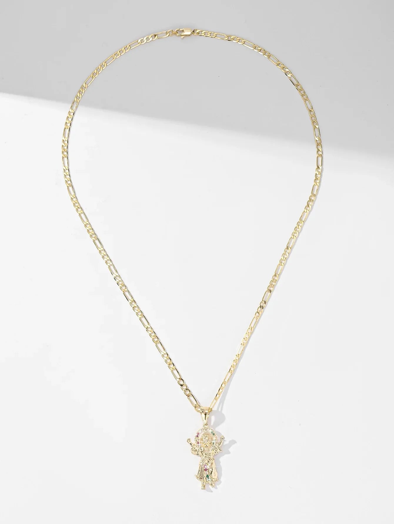 COLLAR DIVINO NIÑO™ · Yo Me Encargo · Baño Oro 18K + Circonias