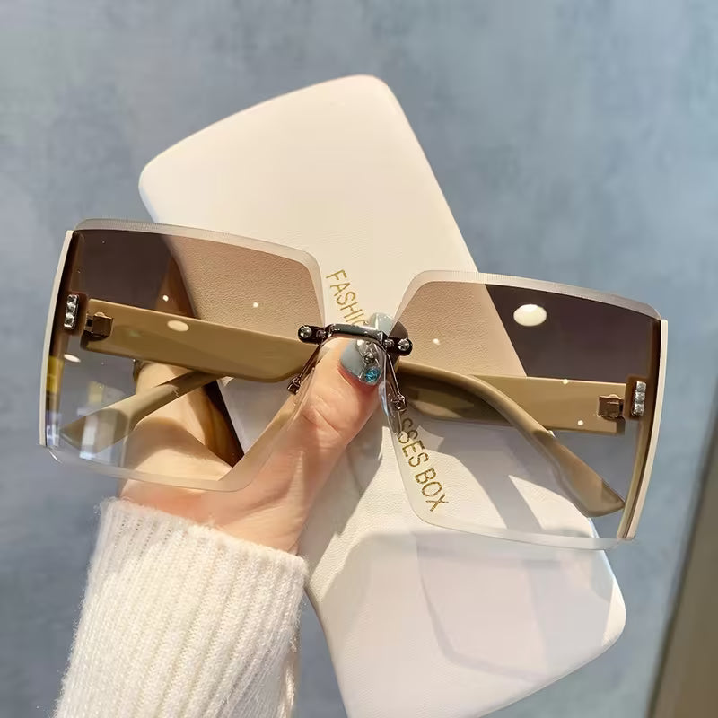 SET PRISM ICON™ · x3 Gafas Oversize Rimless Degradado · Mujer