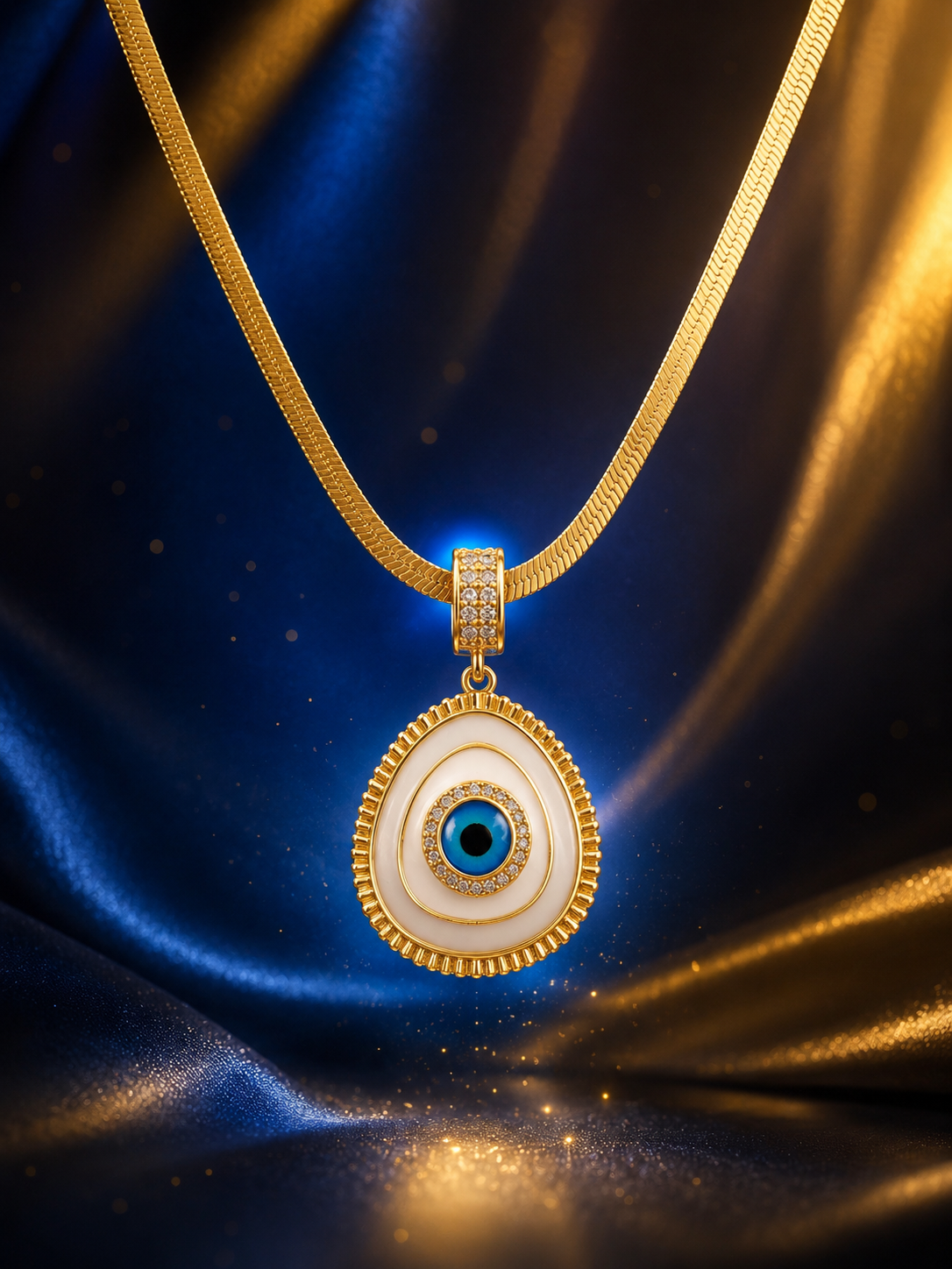 Collar Ojo Turco Mistyc™ | Protección, Belleza y Energía Positiva BY MANDALA BOHO