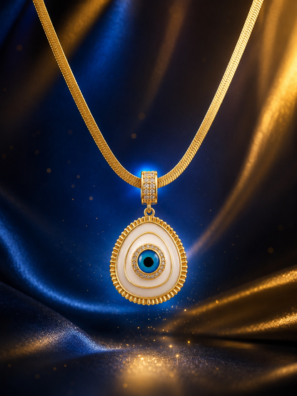 Collar Ojo Turco Mistyc™ | Protección, Belleza y Energía Positiva BY MANDALA BOHO