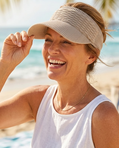 SET VISERA FLEX™ · Pack x3 Viseras Deportivas Ajustables · Anti-Sol