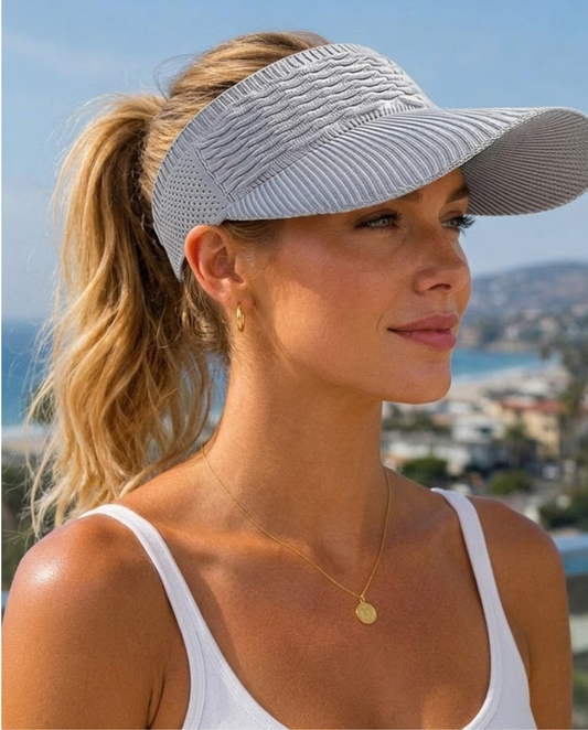 SET VISERA FLEX™ · Pack x3 Viseras Deportivas Ajustables · Anti-Sol
