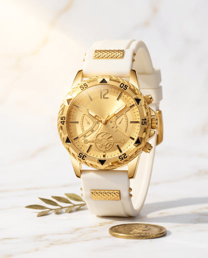 SET AUREUS™ · Set x3 Relojes para Hombre · Correa de Silicona