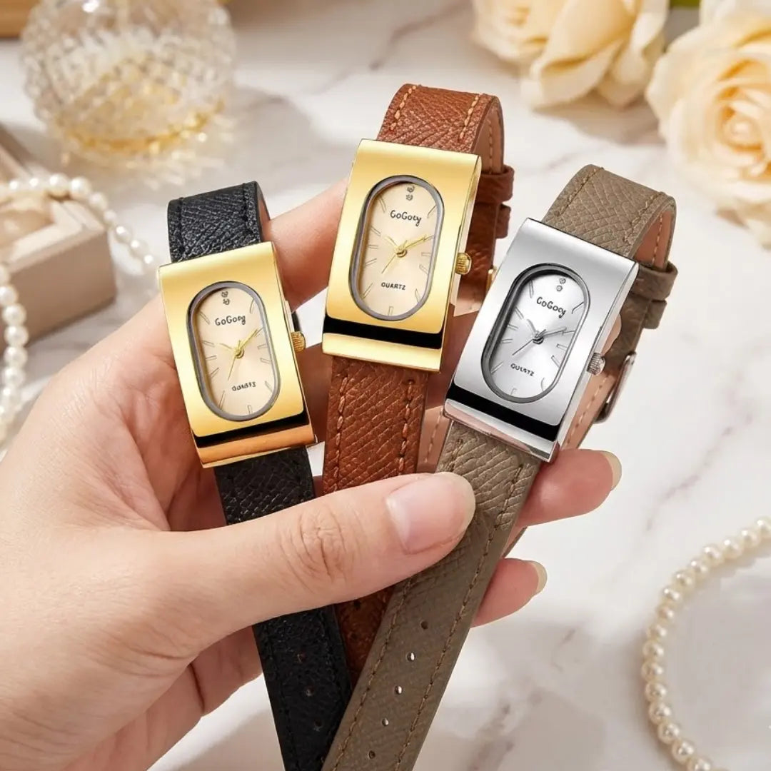 OFERTA ESPECIAL! SET X 3 RELOJES MINIMAL CHIC