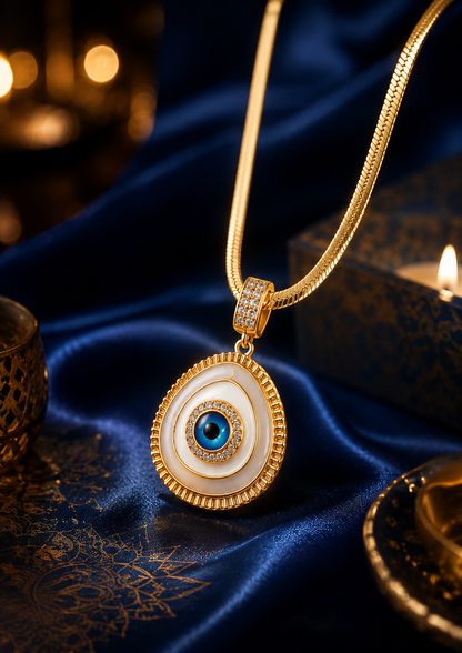 Collar Ojo Turco Mistyc™ | Protección, Belleza y Energía Positiva BY MANDALA BOHO